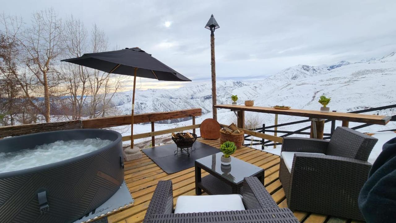 Hostal Boutique Cumbres Farellones Dış mekan fotoğraf
